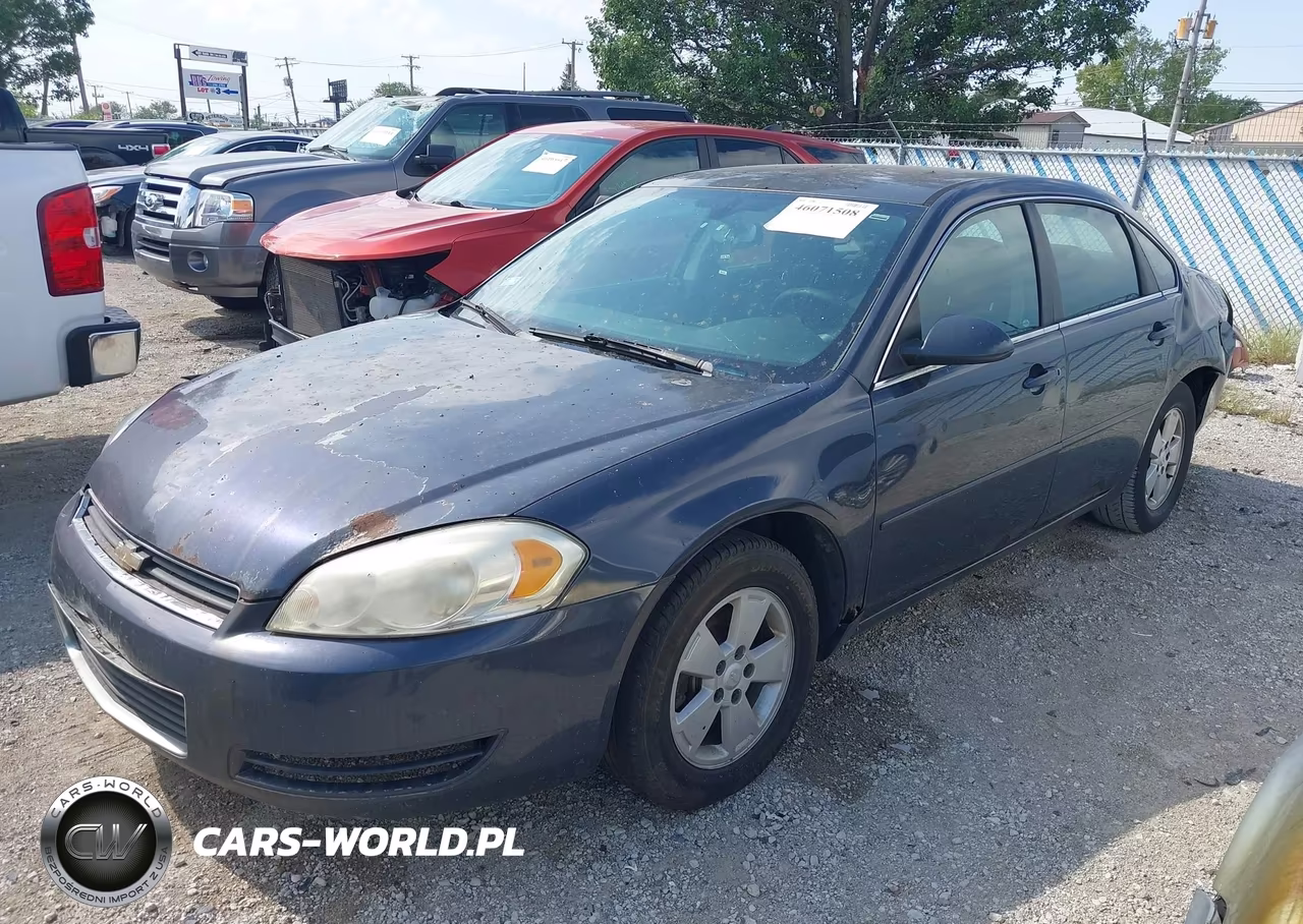 2008 Chevrolet Impala Lt VIN:2G1WT58K181344711 - 2