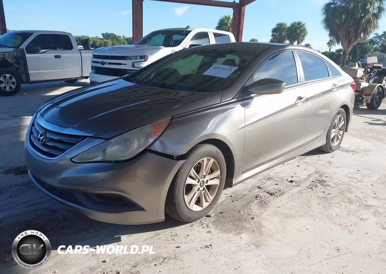 2014 Hyundai Sonata Gls VIN:5NPEB4AC7EH905653 - 2