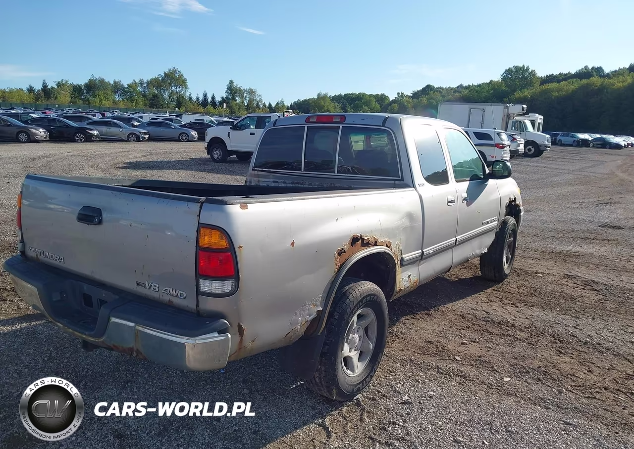2001 Toyota Tundra Sr5 V8 VIN:5TBBT441X1S153793 - 4