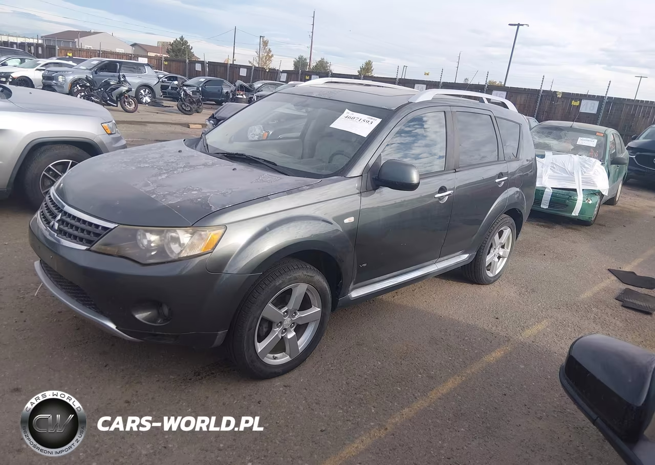 2009 Mitsubishi Outlander Xls VIN:JA4MT41X39Z006292 - 2