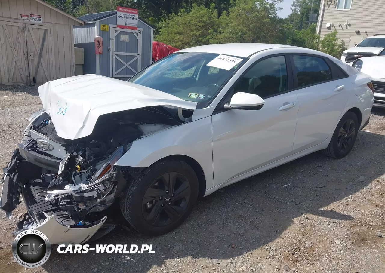 2022 Hyundai Elantra Sel VIN:5NPLS4AG2NH085265 - 2