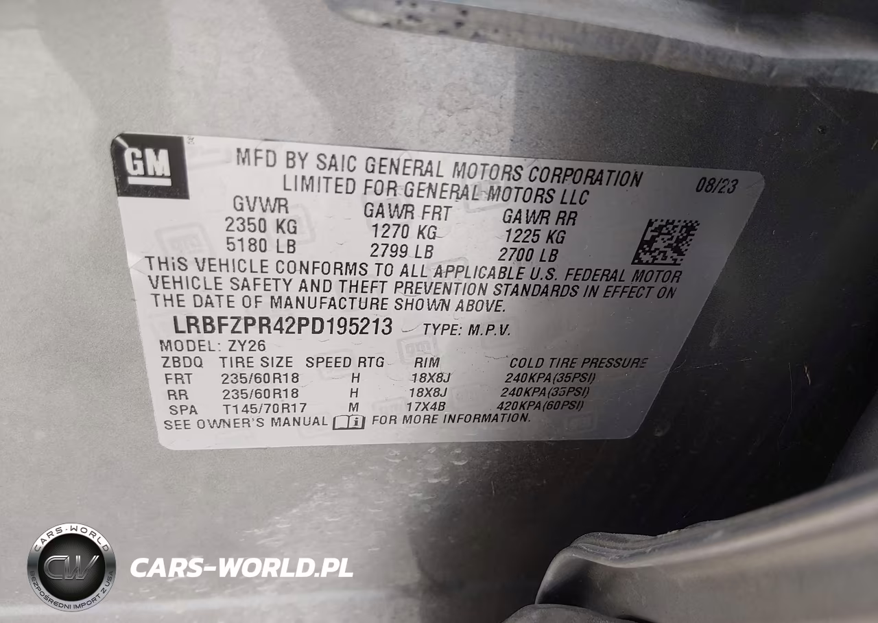 2023 Buick Envision Essence Awd VIN:LRBFZPR42PD195213 - 9