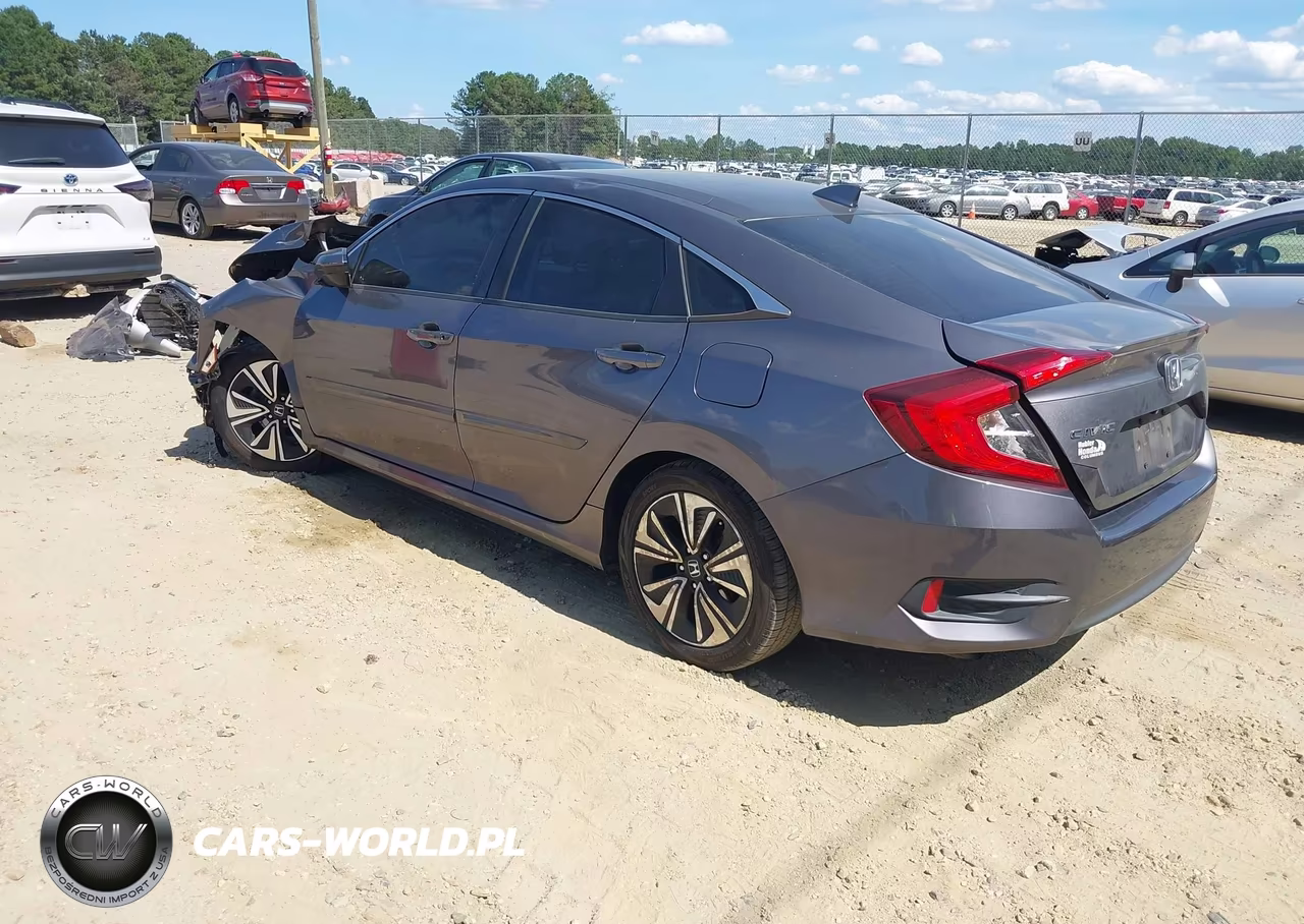 2017 Honda Civic Ex-L VIN:19XFC1F76HE024317 - 3