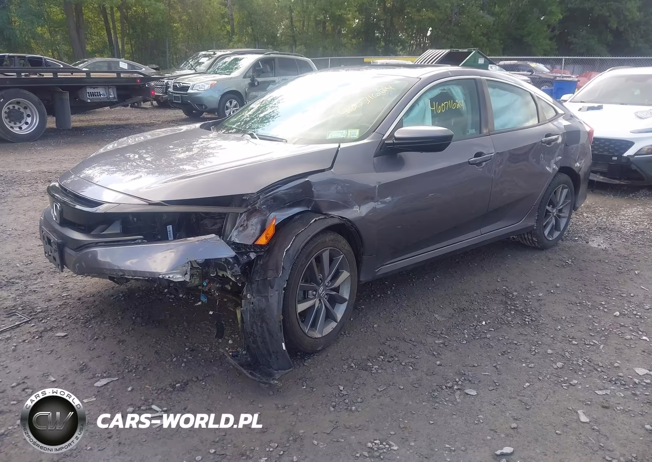 2020 Honda Civic Ex VIN:19XFC1F39LE219480 - 2