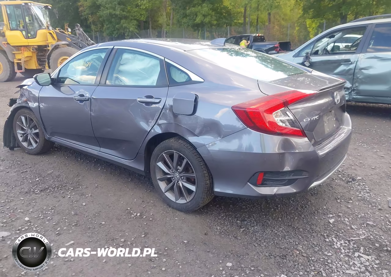 2020 Honda Civic Ex VIN:19XFC1F39LE219480 - 3
