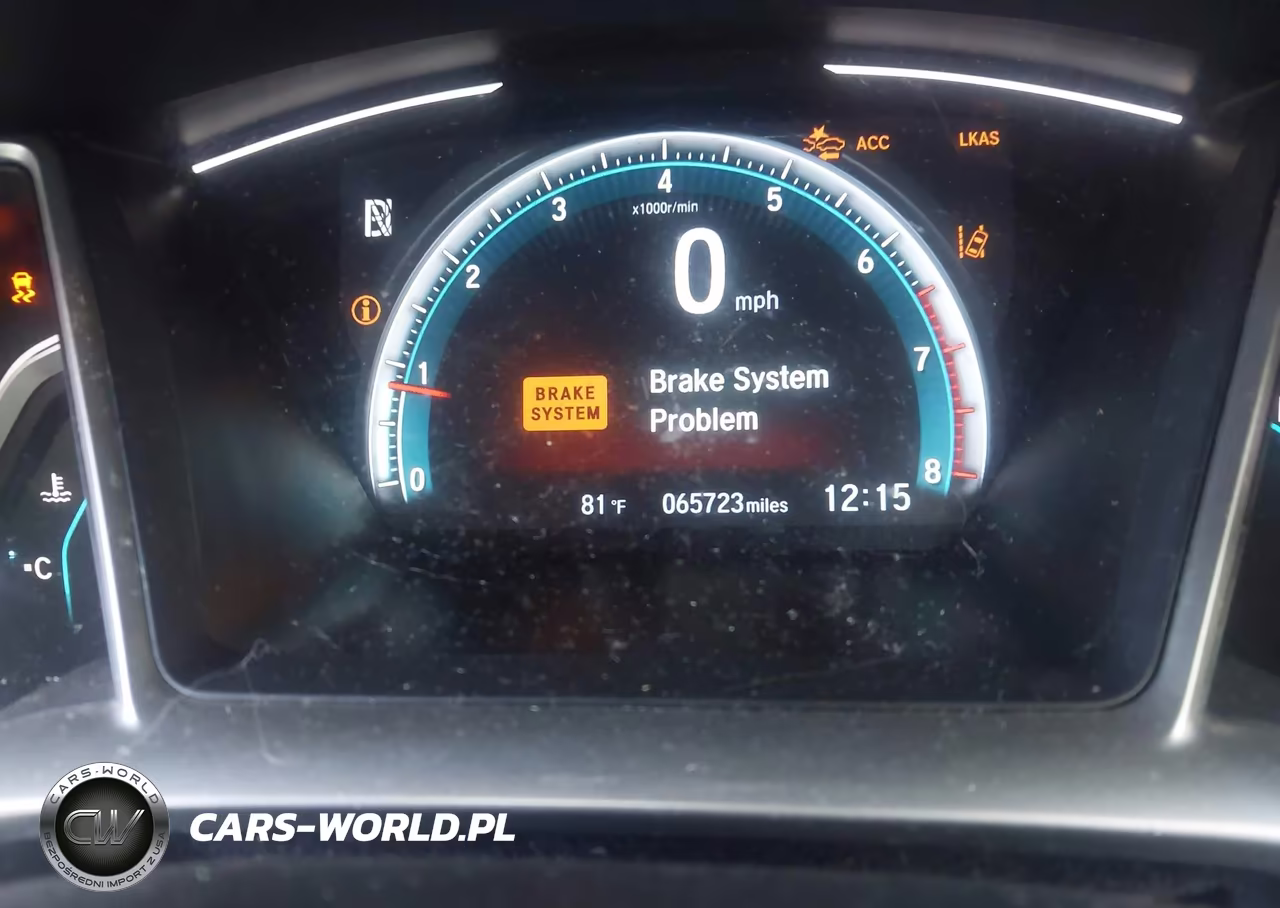 2020 Honda Civic Ex VIN:19XFC1F39LE219480 - 7