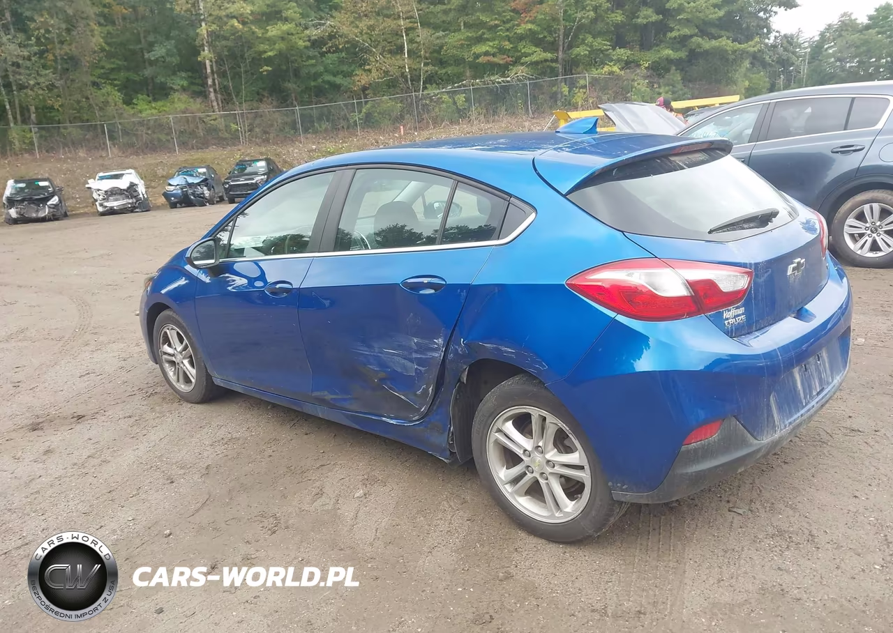 2018 Chevrolet Cruze Lt Auto VIN:3G1BE6SM7JS522284 - 3