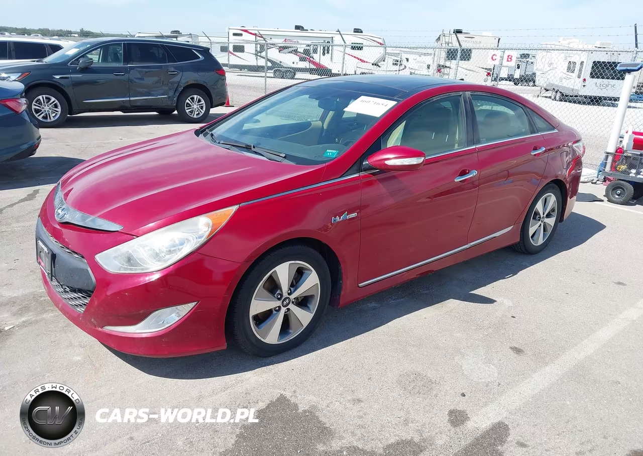 2012 Hyundai Sonata Hybrid VIN:KMHEC4A44CA023846 - 2