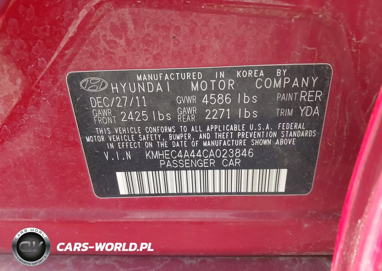 2012 Hyundai Sonata Hybrid VIN:KMHEC4A44CA023846 - 9
