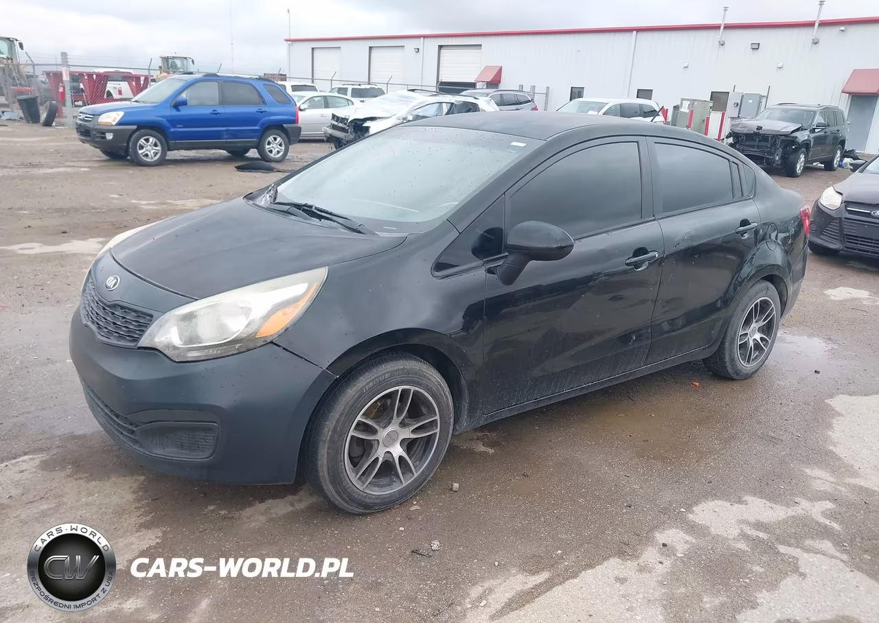 2015 Kia Rio Lx VIN:KNADM4A39F6507424 - 2