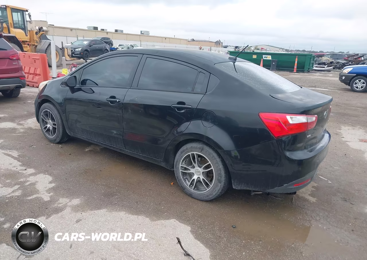 2015 Kia Rio Lx VIN:KNADM4A39F6507424 - 3