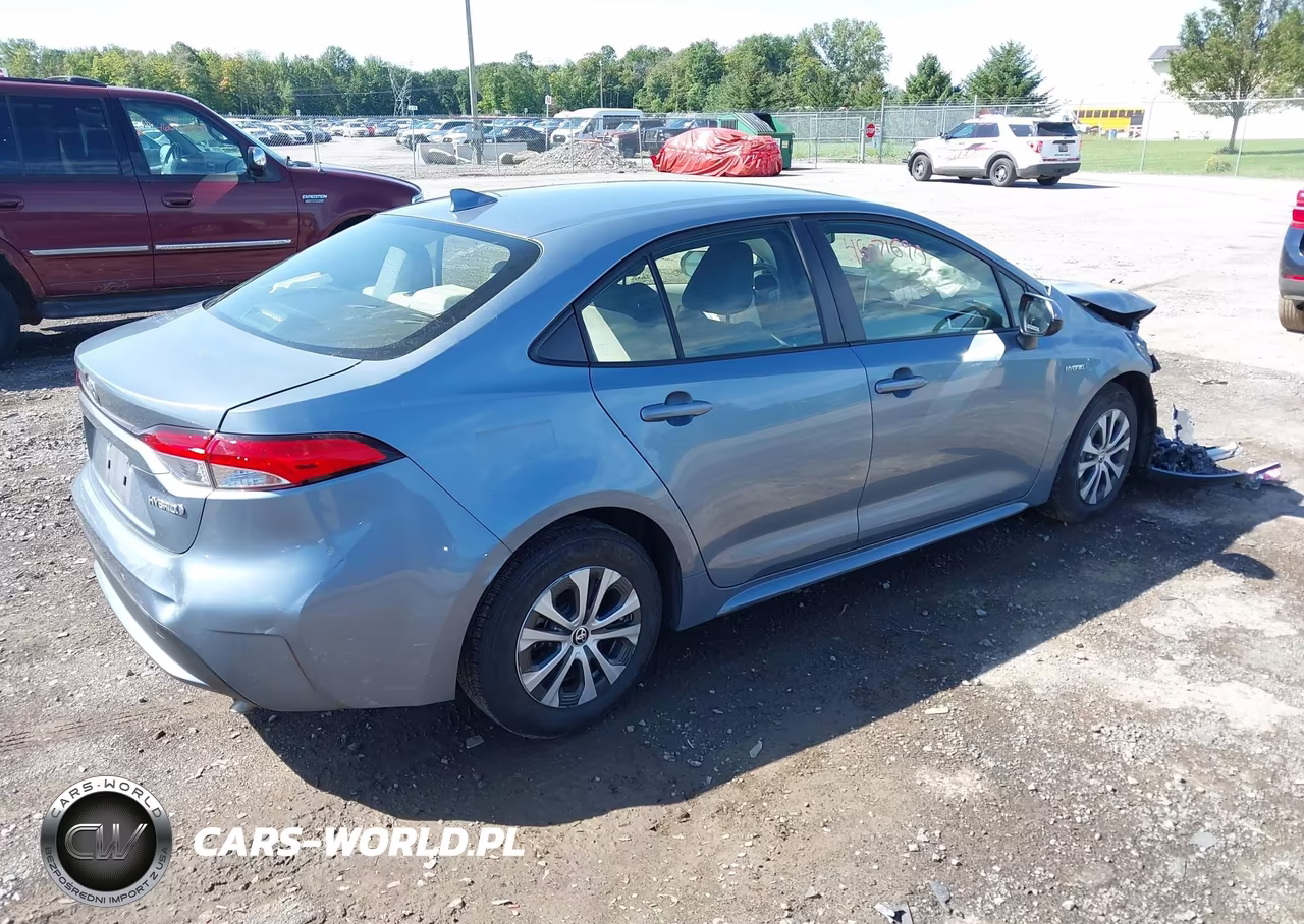 2021 Toyota Corolla Hybrid Le VIN:JTDEAMDE4MJ028853 - 4