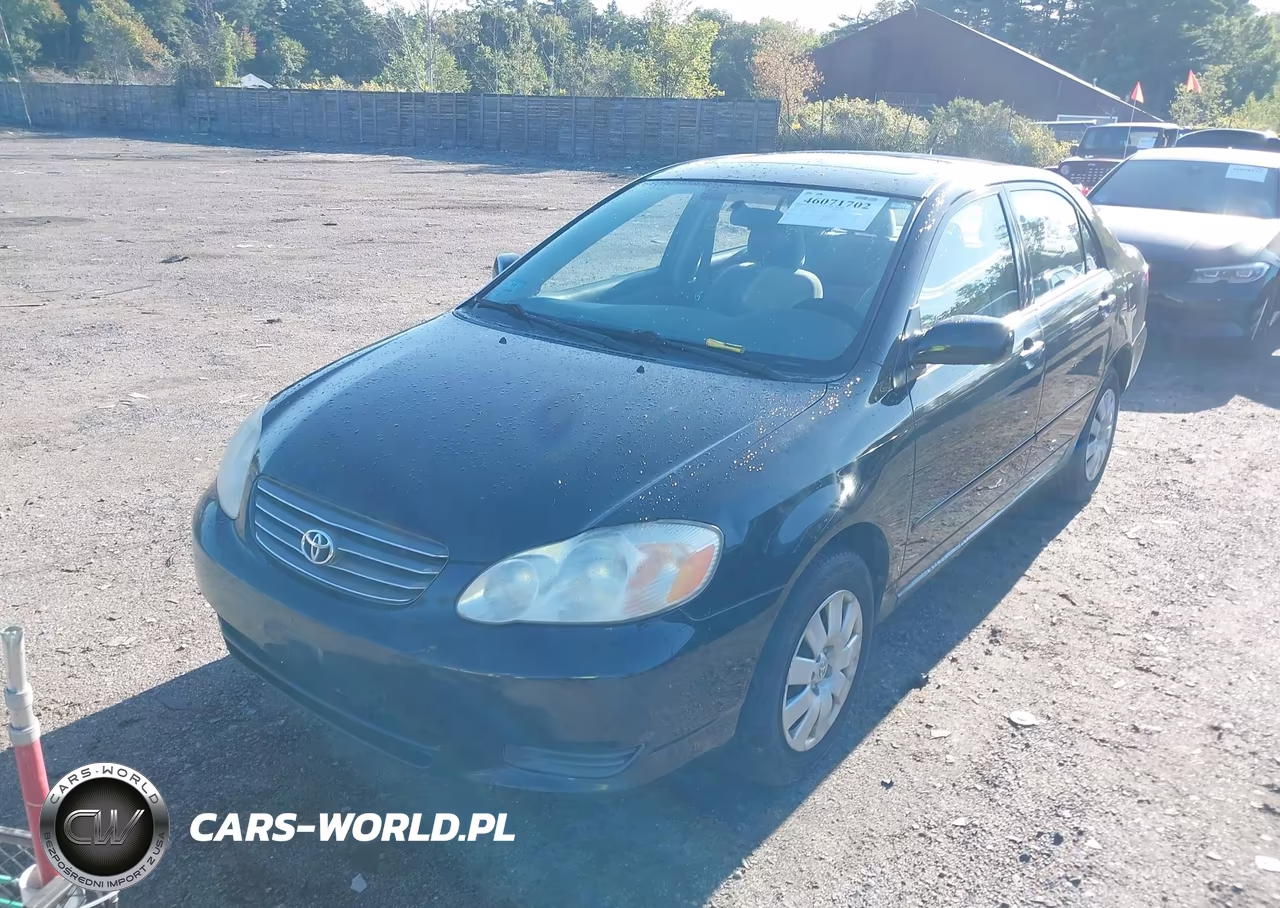 2003 Toyota Corolla Le VIN:2T1BR32E63C152027 - 2