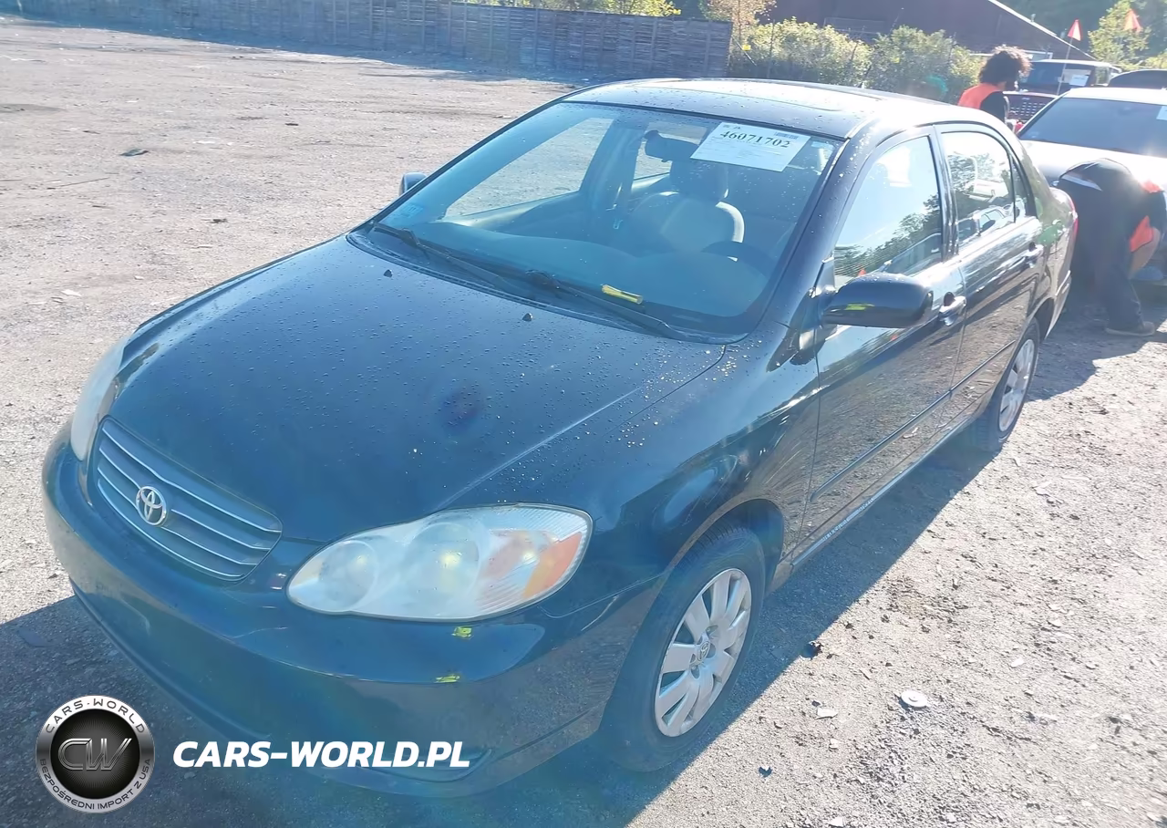 2003 Toyota Corolla Le VIN:2T1BR32E63C152027 - 6