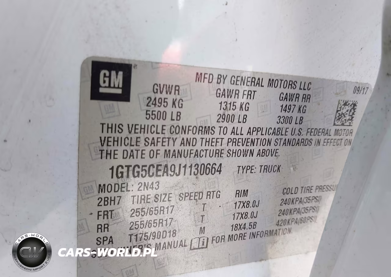 2018 GMC Canyon Sle VIN:1GTG5CEA9J1130664 - 9