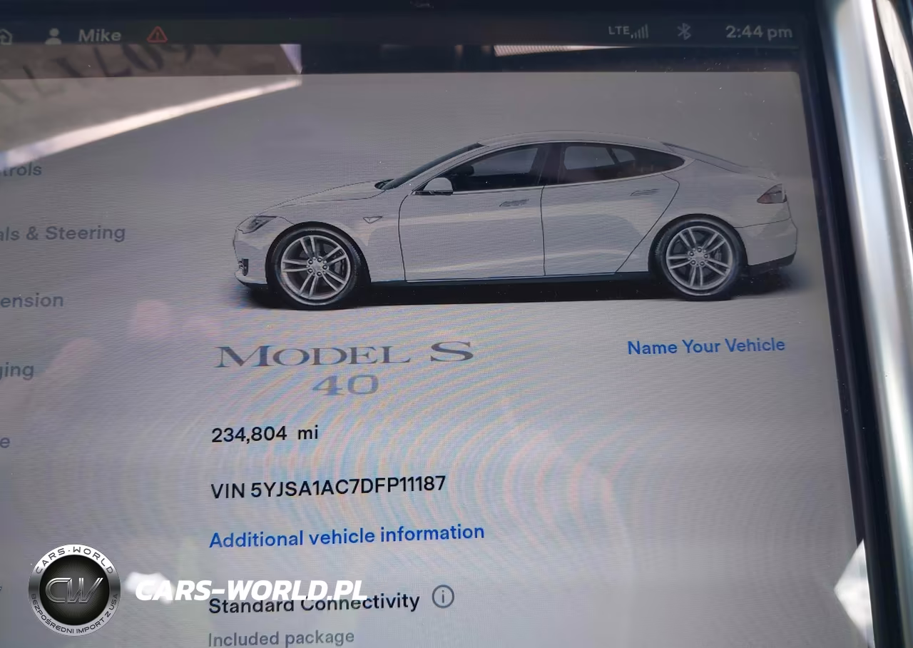 2013 Tesla Model S VIN:5YJSA1AC7DFP11187 - 7