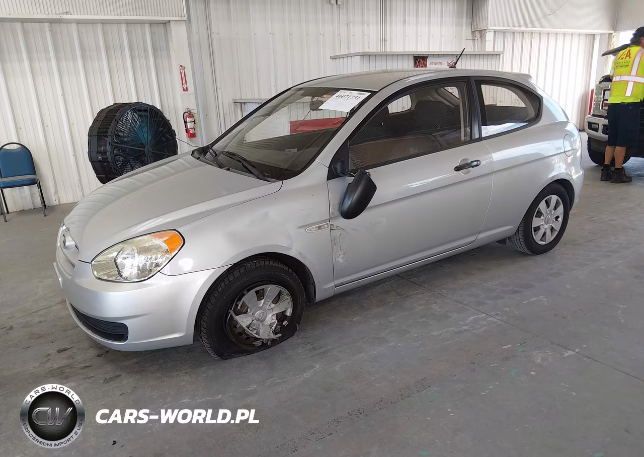 2007 Hyundai Accent Gs VIN:KMHCM36C87U047182 - 2