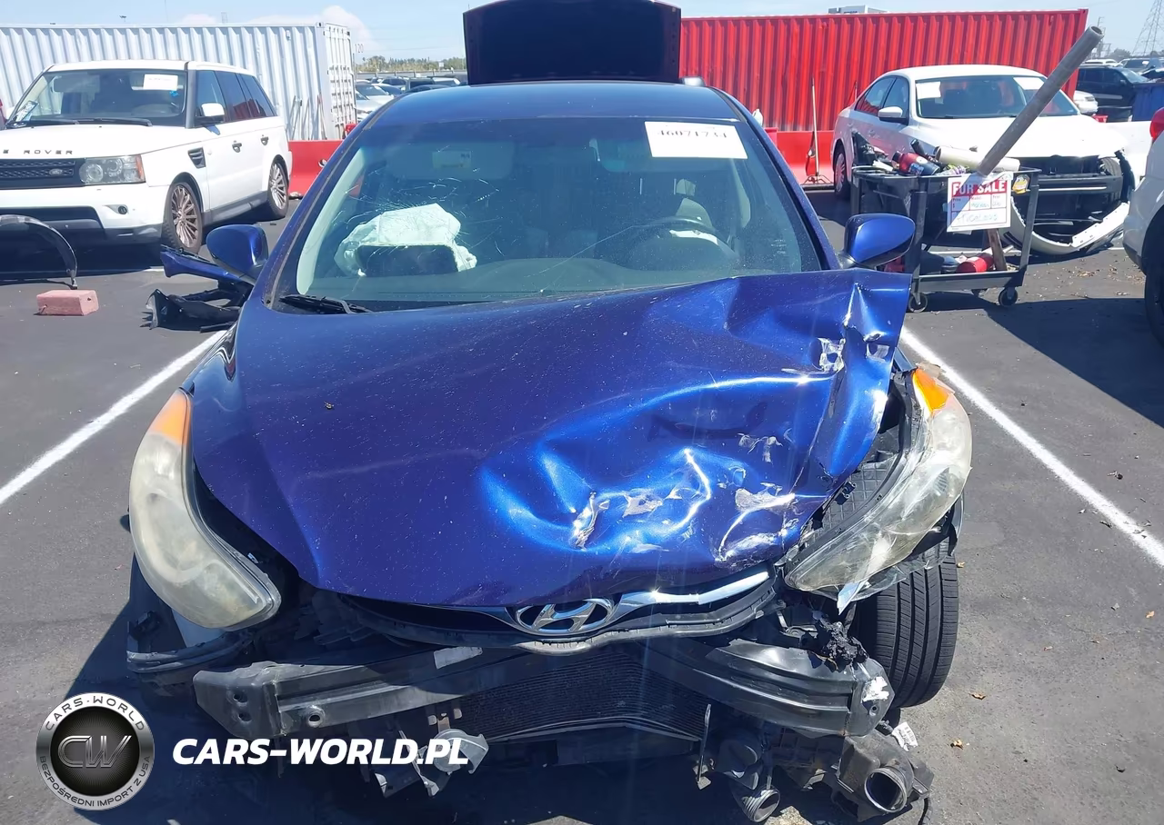 2013 Hyundai Elantra Gls VIN:5NPDH4AEXDH331639 - 13