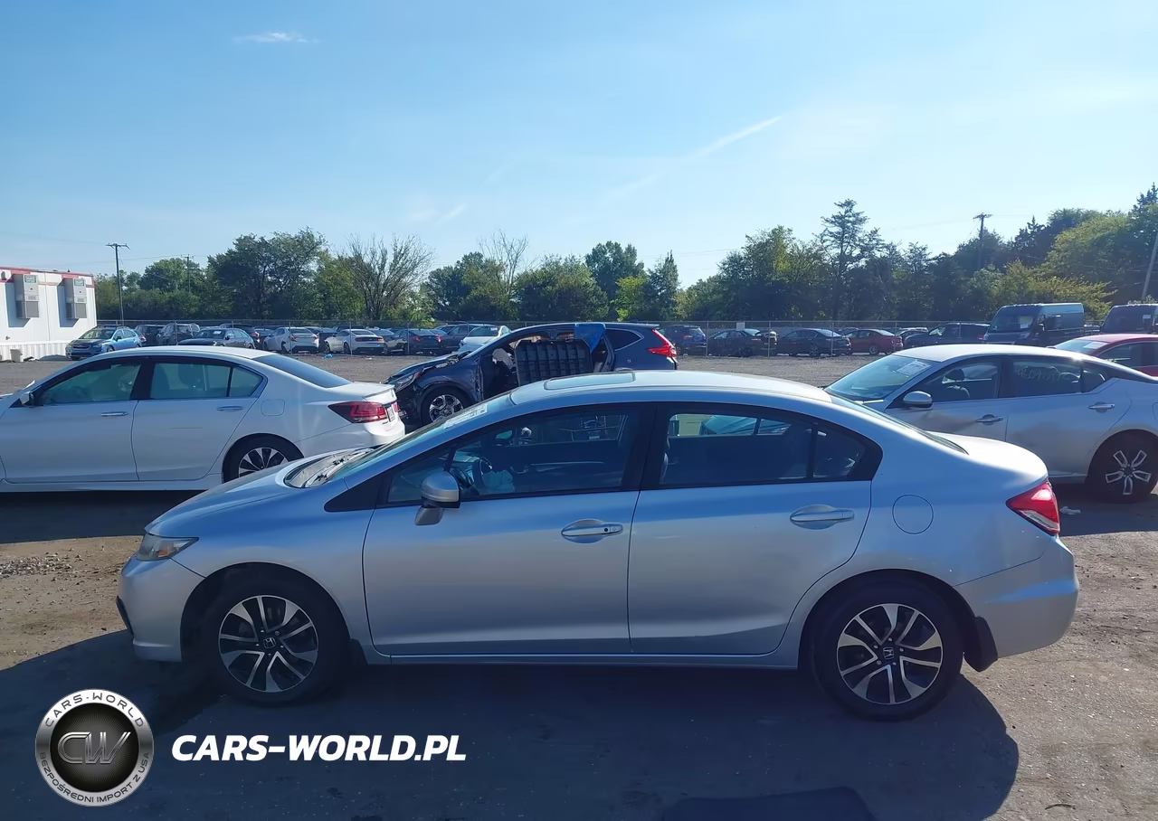 2015 Honda Civic Ex VIN:2HGFB2F86FH546594 - 14