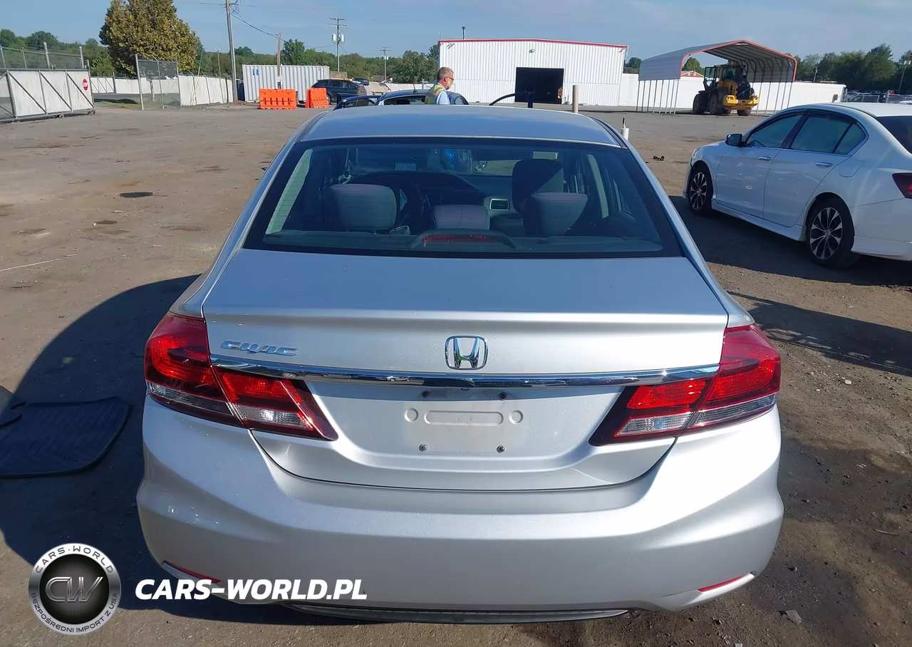 2015 Honda Civic Ex VIN:2HGFB2F86FH546594 - 16