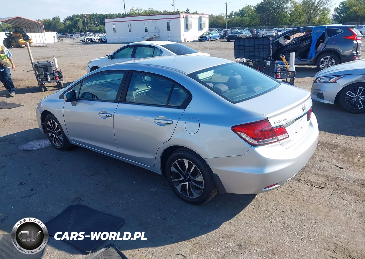 2015 Honda Civic Ex VIN:2HGFB2F86FH546594 - 3