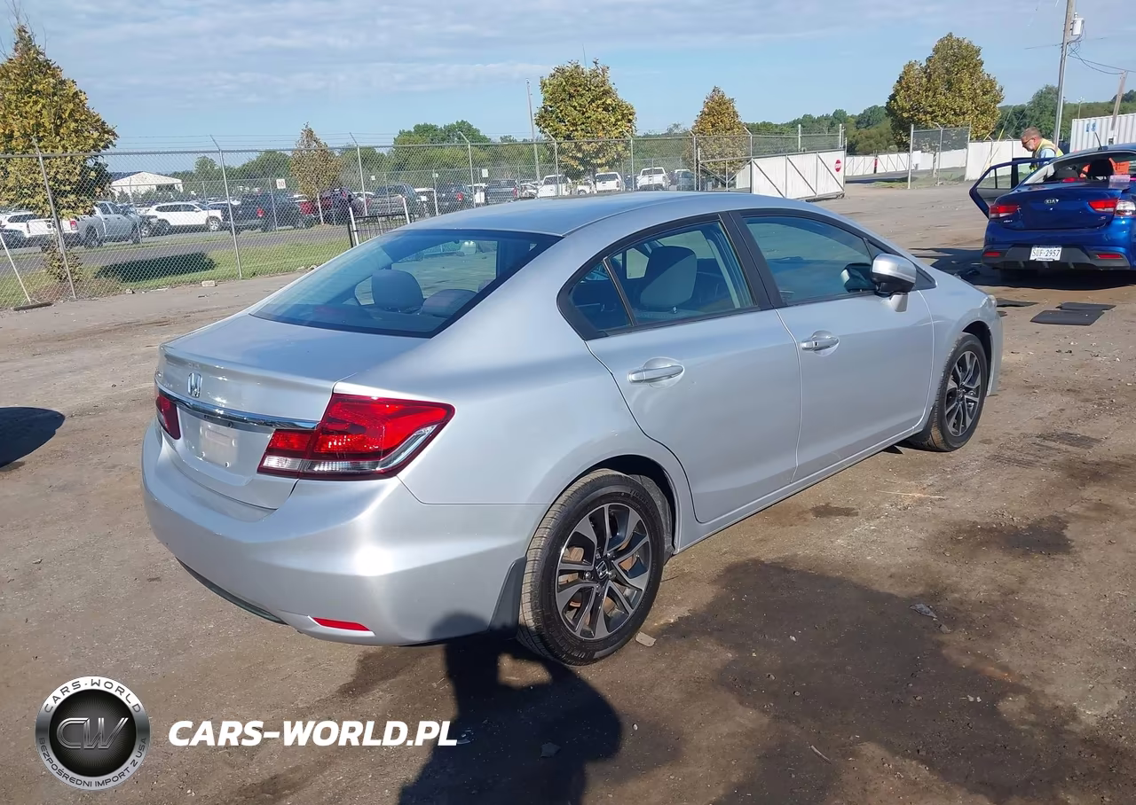2015 Honda Civic Ex VIN:2HGFB2F86FH546594 - 4