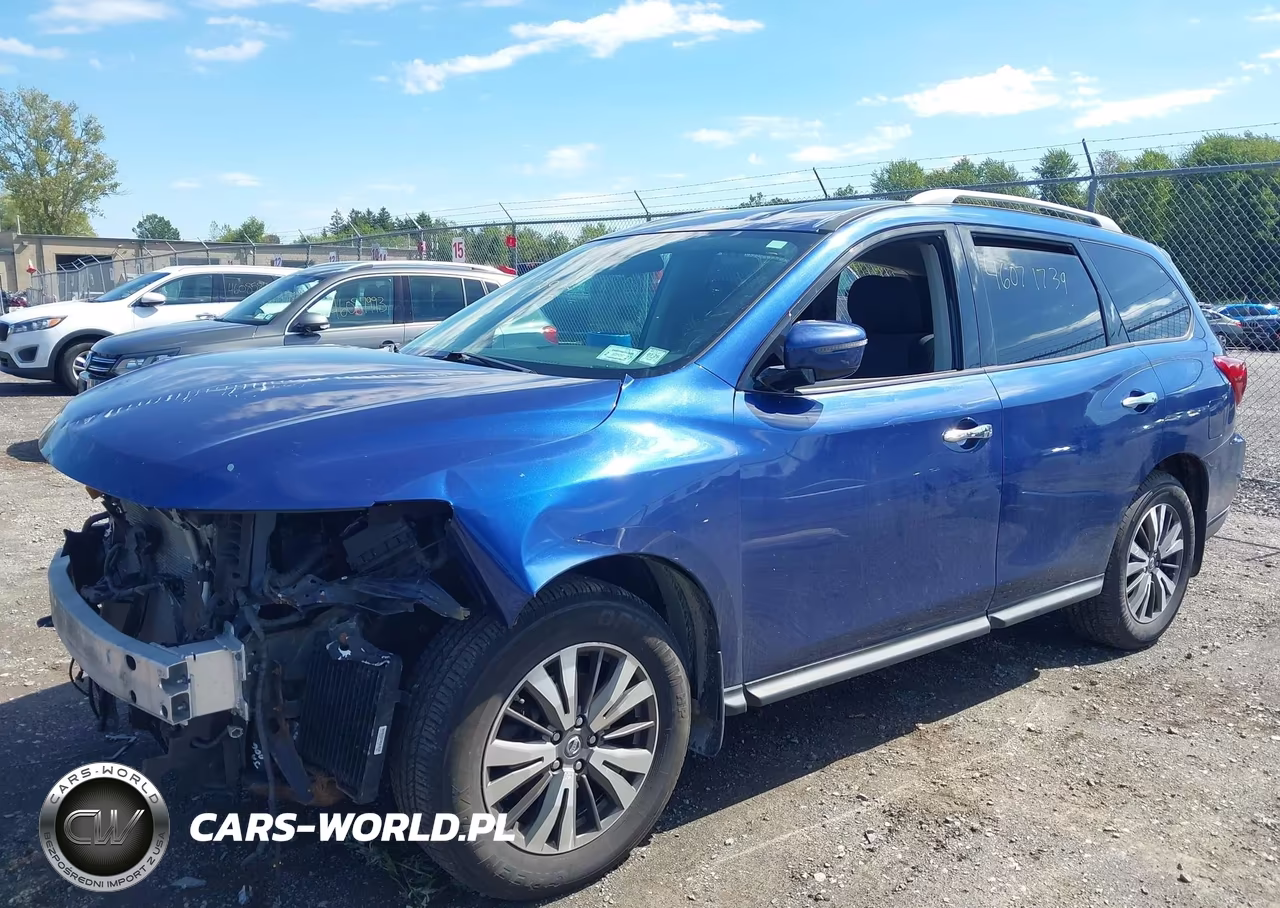2017 Nissan Pathfinder S VIN:5N1DR2MM8HC905804 - 2