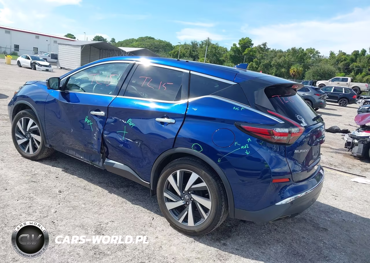 2022 Nissan Murano Sl Fwd VIN:5N1AZ2CJ4NC129290 - 3