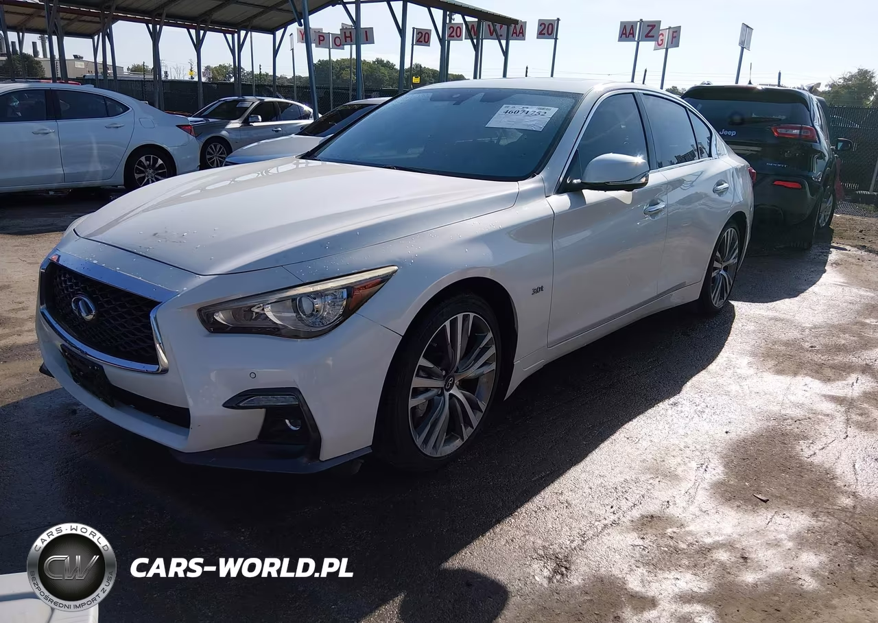 2018 Infiniti Q50 3.0T Sport VIN:JN1EV7AR0JM436079 - 2