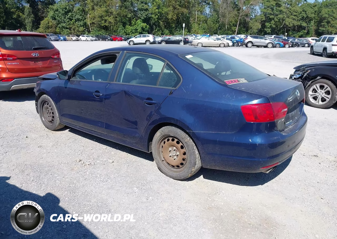 2012 Volkswagen Jetta 2.5L Se VIN:3VWDP7AJ9CM372769 - 3