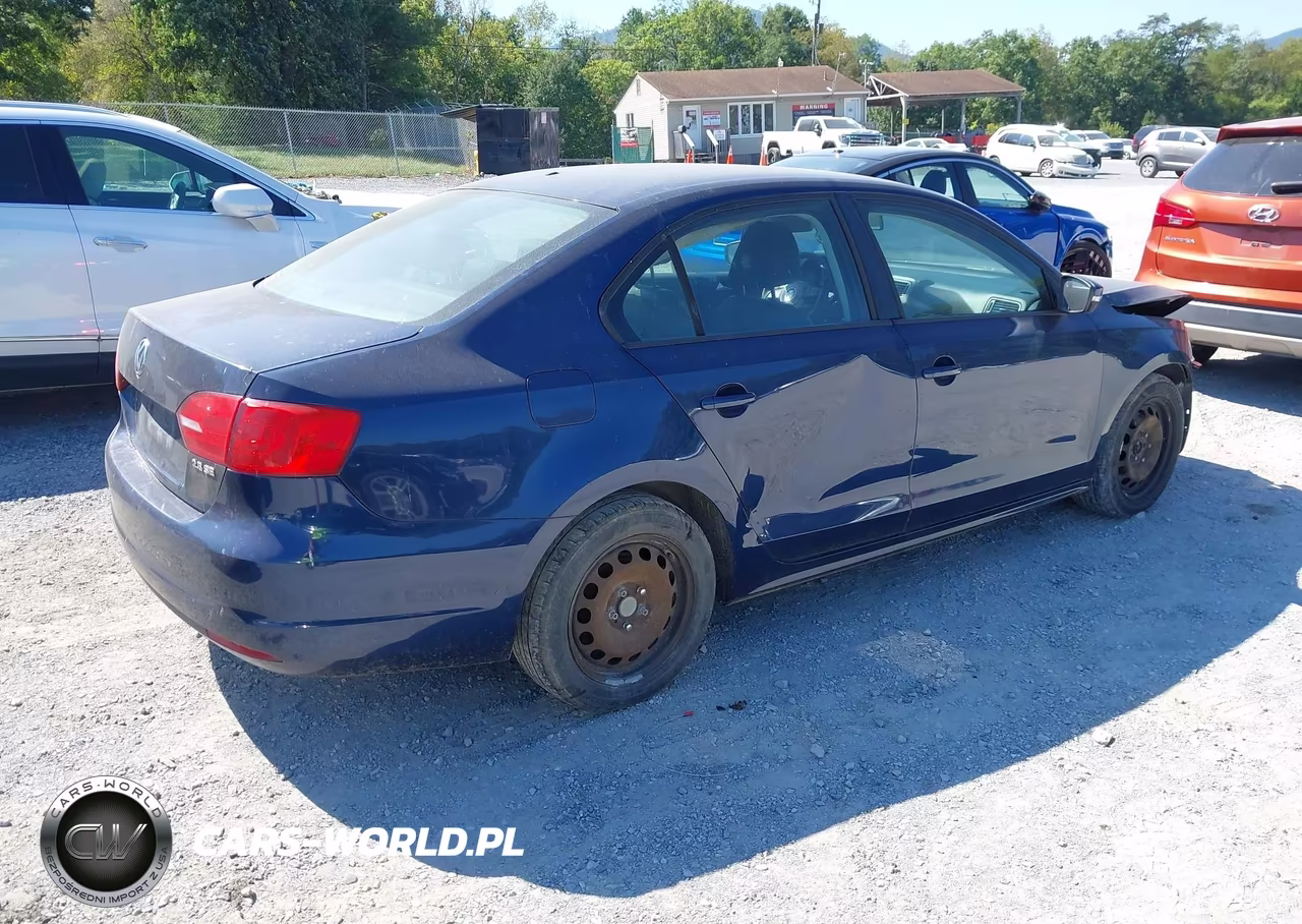 2012 Volkswagen Jetta 2.5L Se VIN:3VWDP7AJ9CM372769 - 4