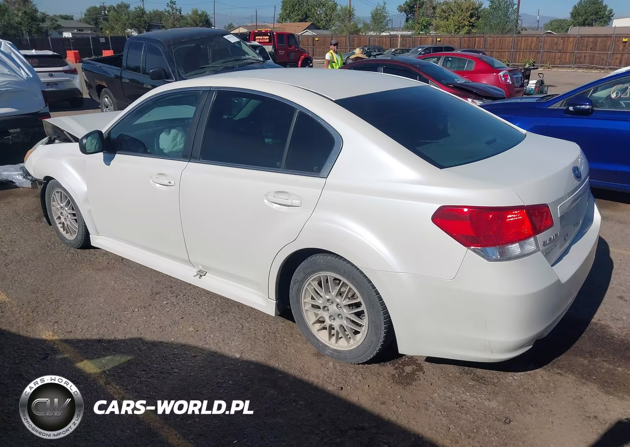 2011 Subaru Legacy 2.5I VIN:4S3BMBA69B3252455 - 3