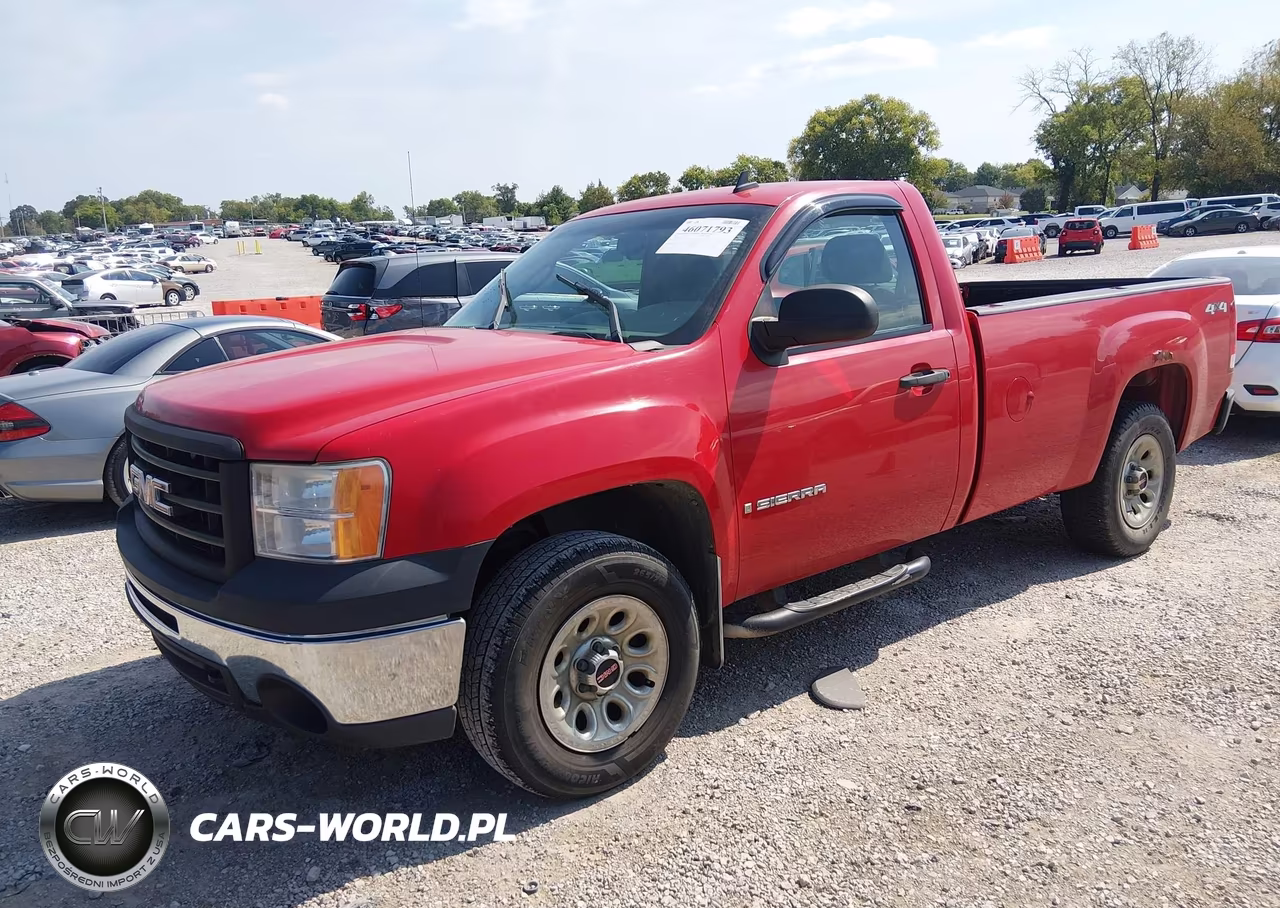 2009 GMC Sierra 1500 Work Truck VIN:1GTEK14C59Z179431 - 2