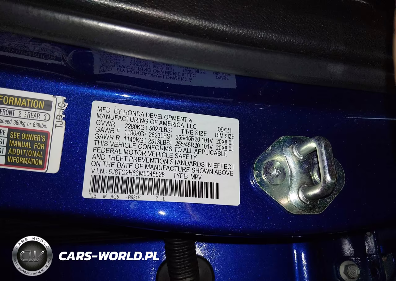 2021 Acura Rdx A-Spec Package VIN:5J8TC2H63ML045528 - 9