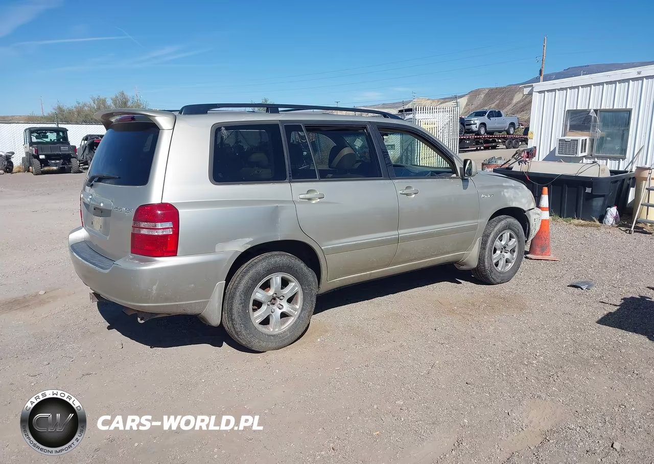 2001 Toyota Highlander V6 VIN:JTEHF21A810010504 - 4