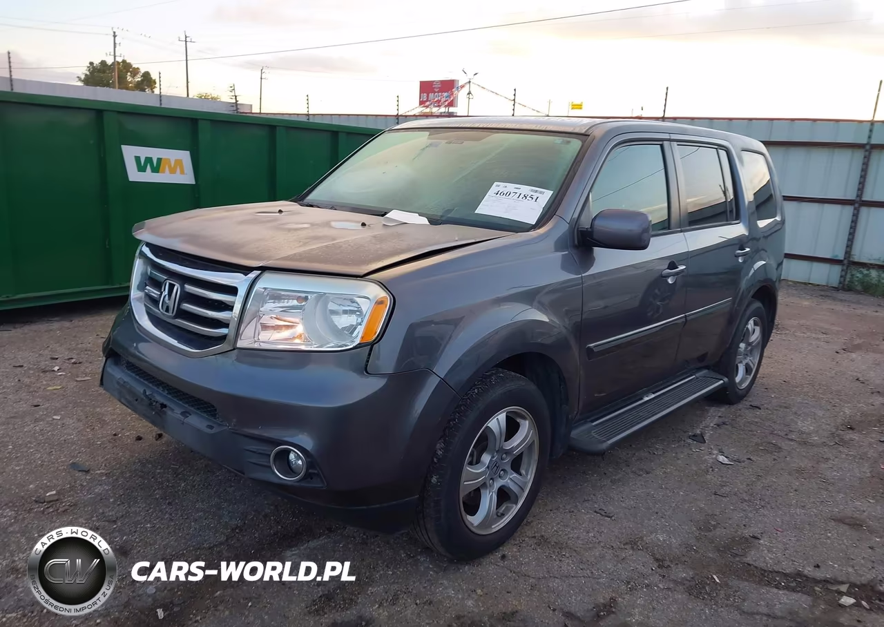 2015 Honda Pilot Ex VIN:5FNYF3H46FB002047 - 2