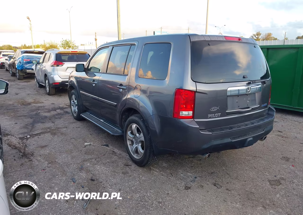 2015 Honda Pilot Ex VIN:5FNYF3H46FB002047 - 3