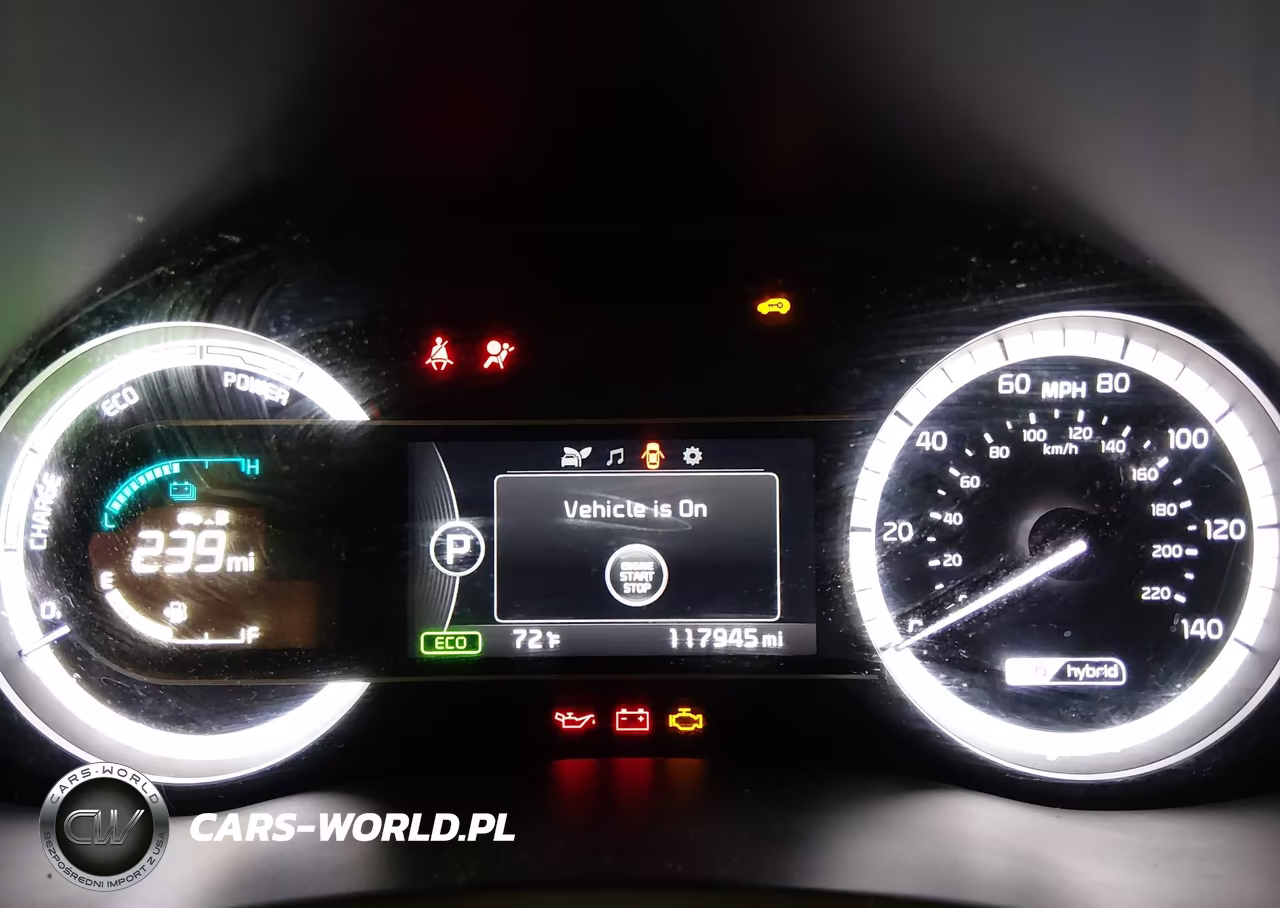2017 Kia Niro Lx VIN:KNDCB3LC5H5071367 - 7