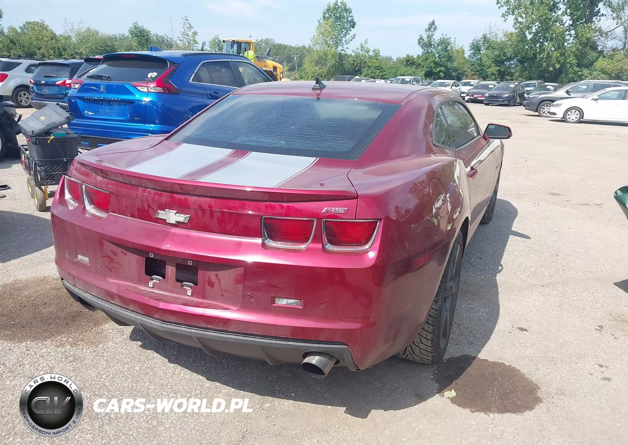 2011 Chevrolet Camaro 2Lt VIN:2G1FC1ED0B9148816 - 4