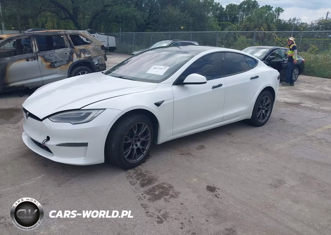 2021 Tesla Model S Long Range Dual Motor All-Wheel Drive VIN:5YJSA1E51MF428201 - 2