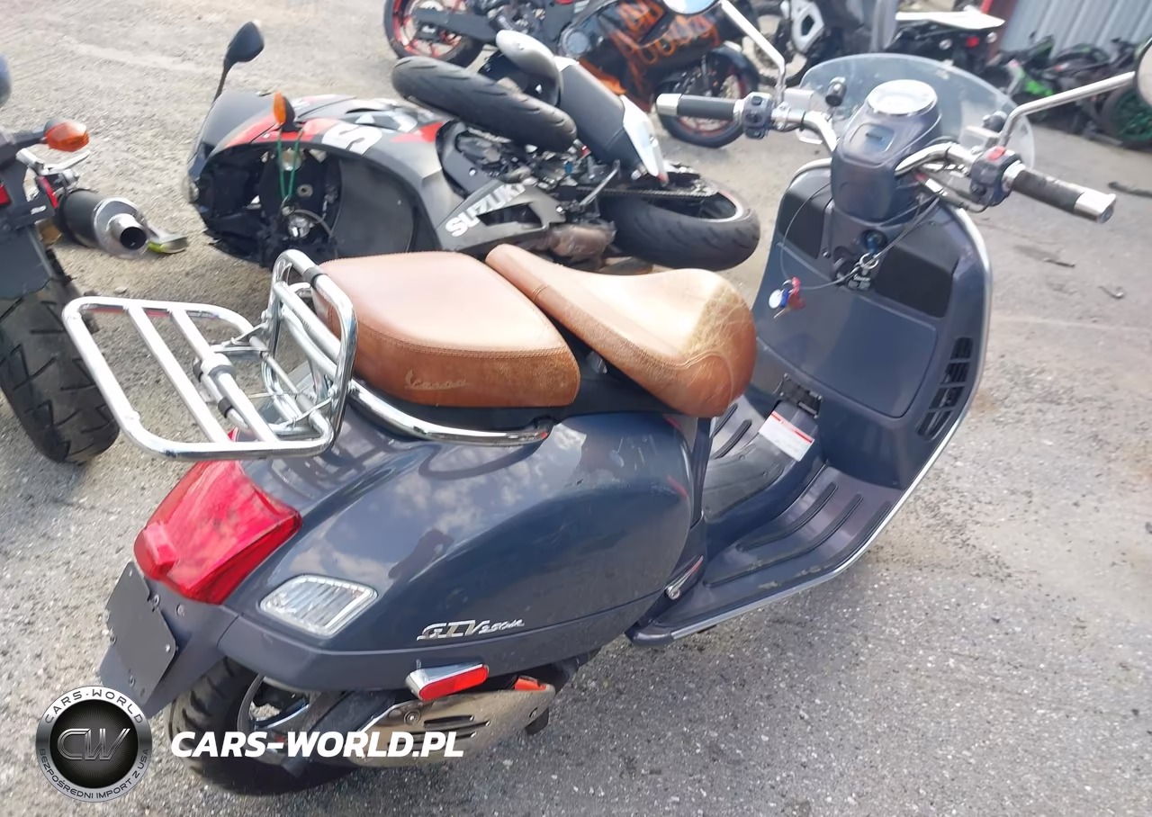2007 Vespa Gts 250 VIN:ZAPM459L575500604 - 4