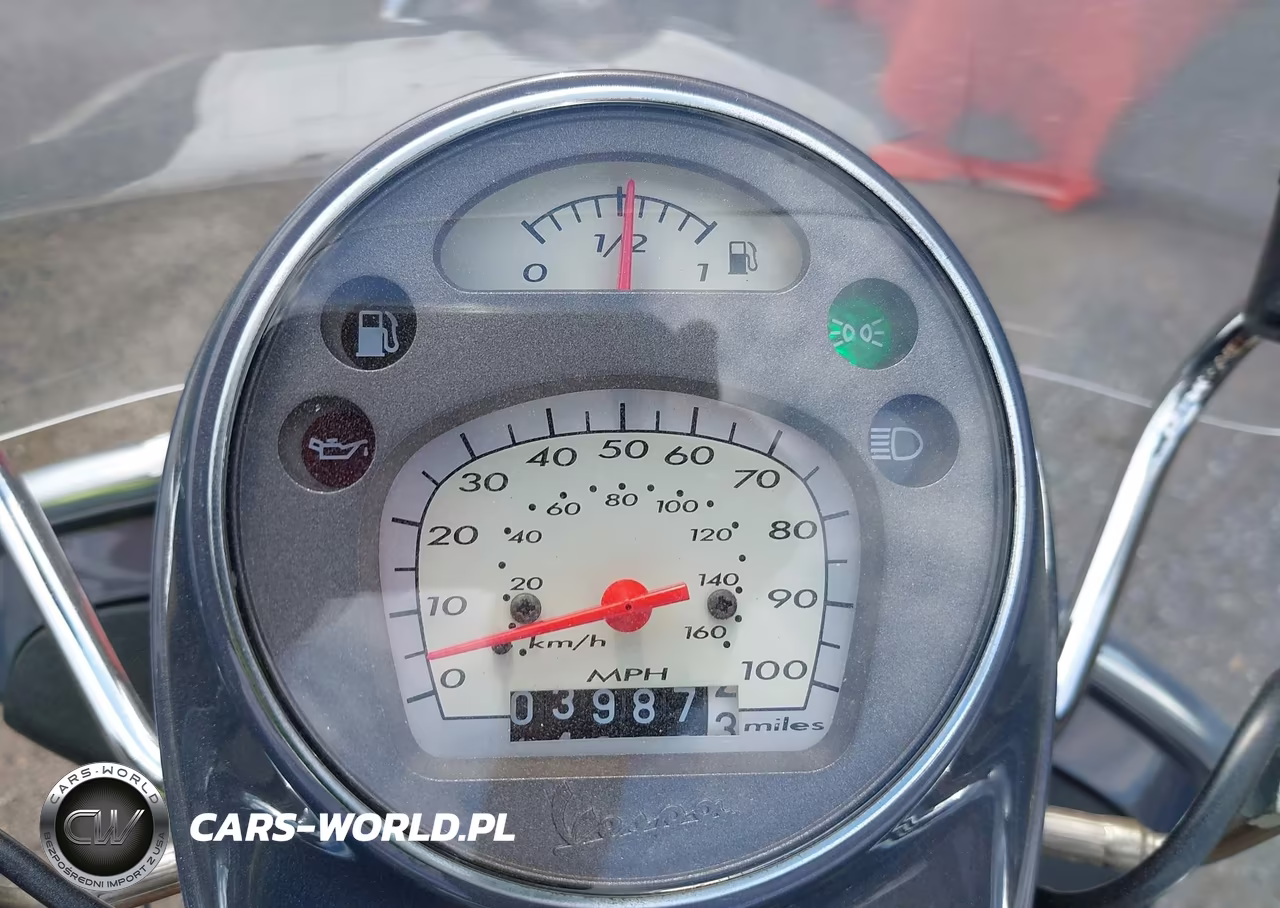 2007 Vespa Gts 250 VIN:ZAPM459L575500604 - 7