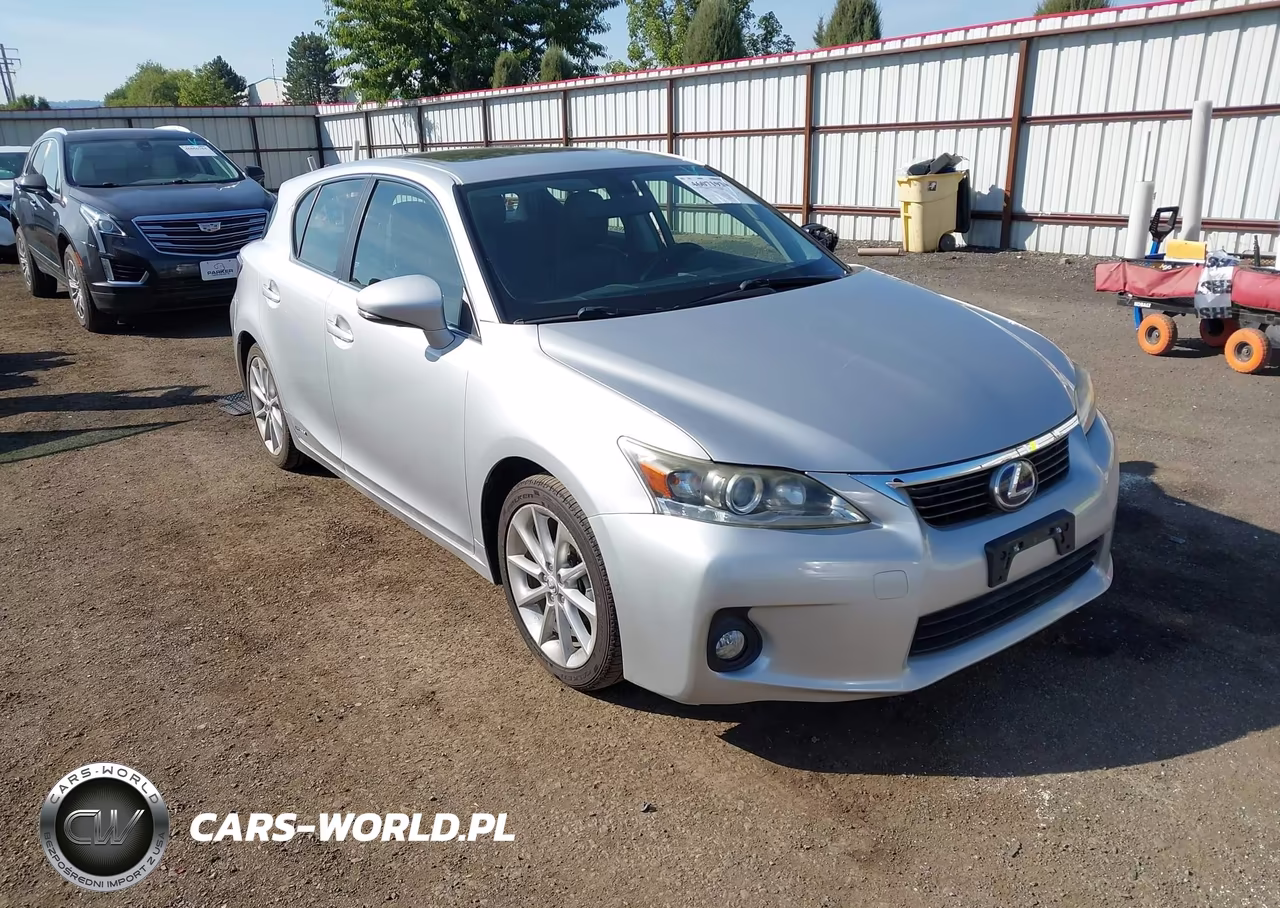 2012 Lexus Ct 200H Premium VIN:JTHKD5BH4C2064773 - 1