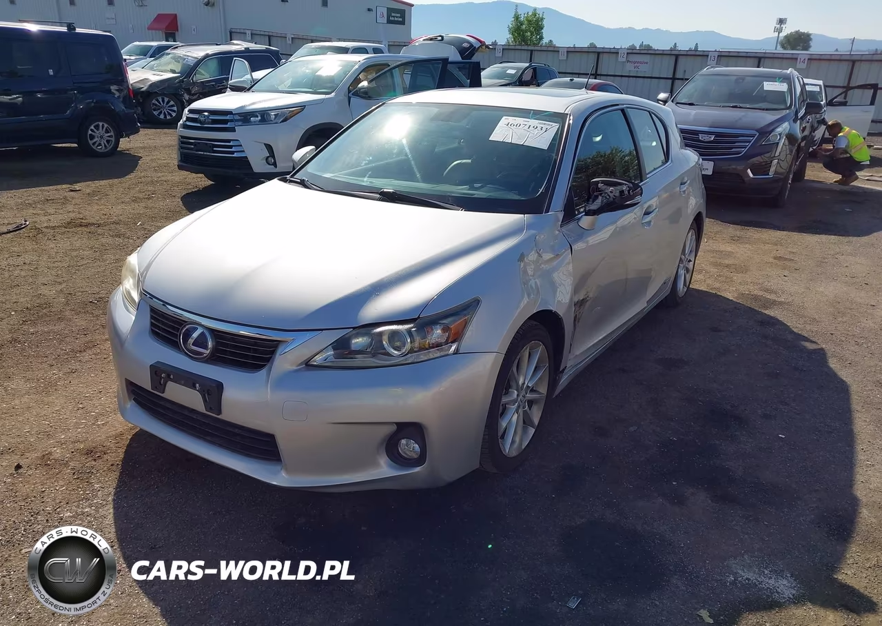 2012 Lexus Ct 200H Premium VIN:JTHKD5BH4C2064773 - 2