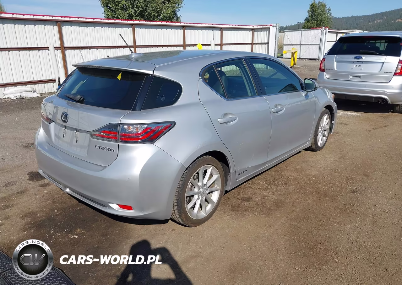 2012 Lexus Ct 200H Premium VIN:JTHKD5BH4C2064773 - 4