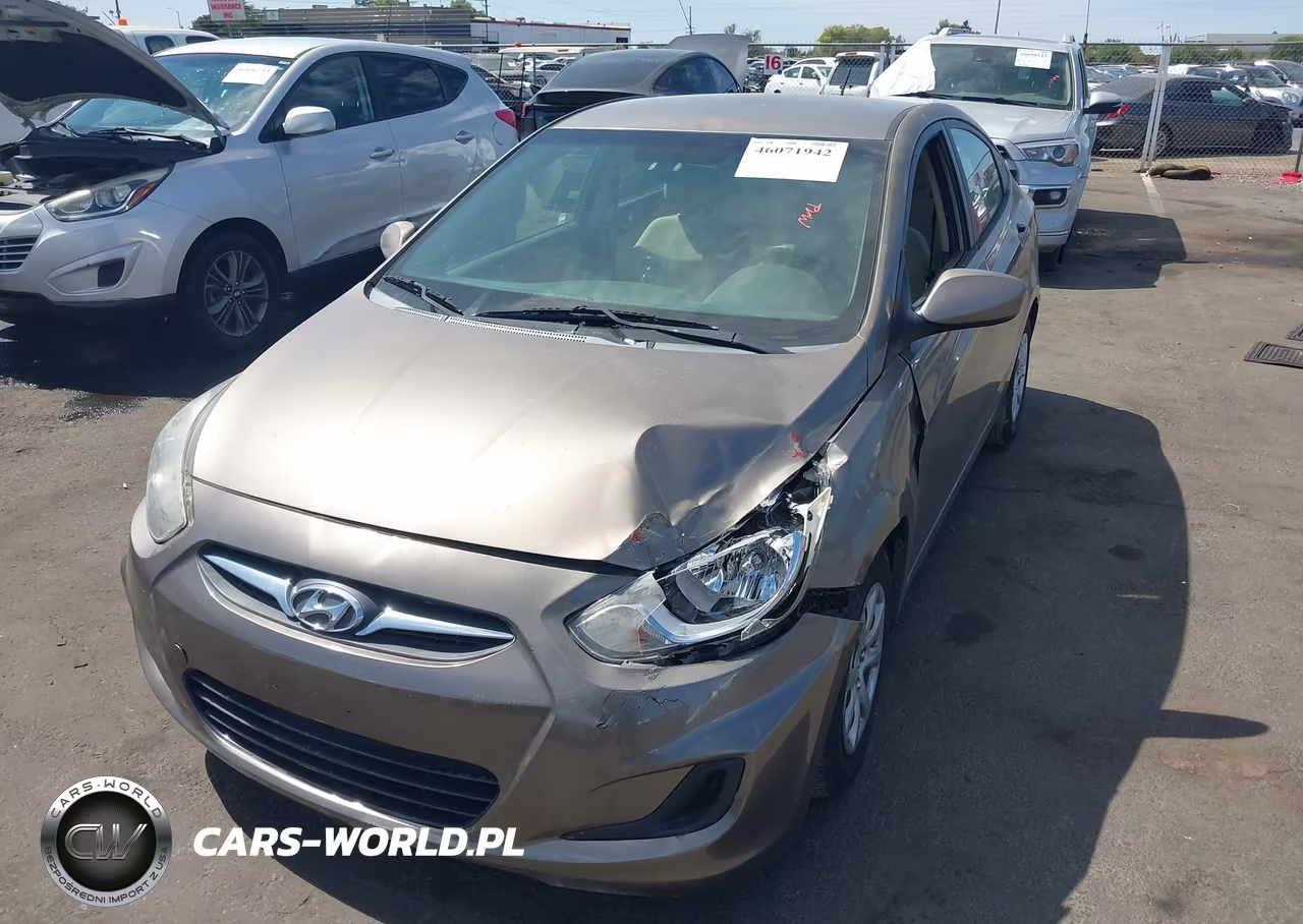 2013 Hyundai Accent Gls VIN:KMHCT4AE5DU440408 - 2