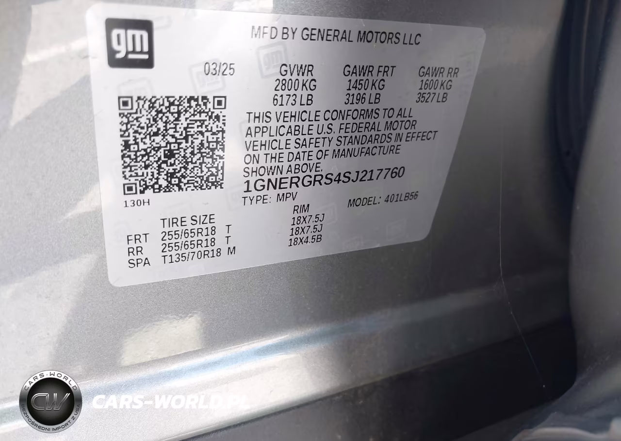 2025 Chevrolet Traverse Fwd Lt VIN:1GNERGRS4SJ217760 - 9