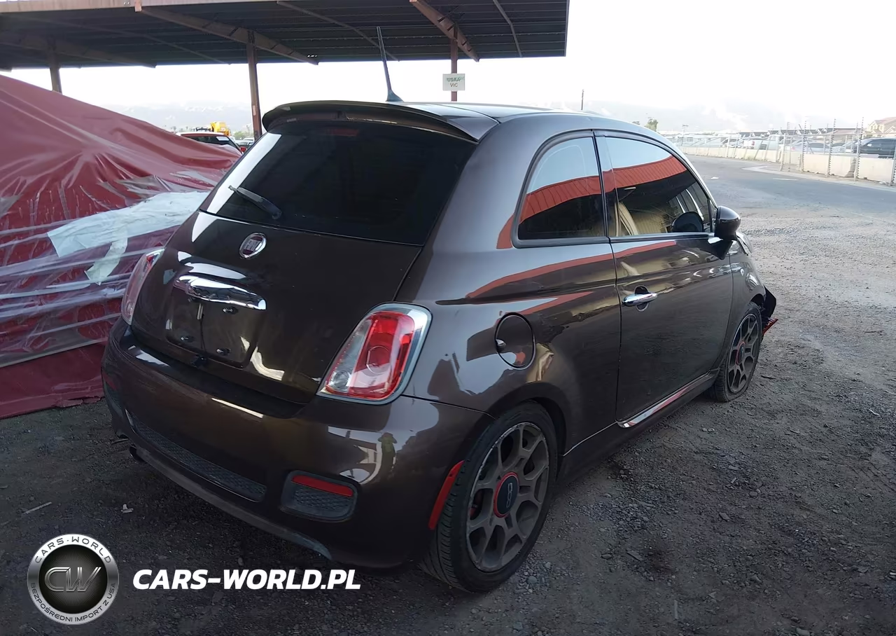 2015 Fiat 500 Sport VIN:3C3CFFBR3FT638852 - 4
