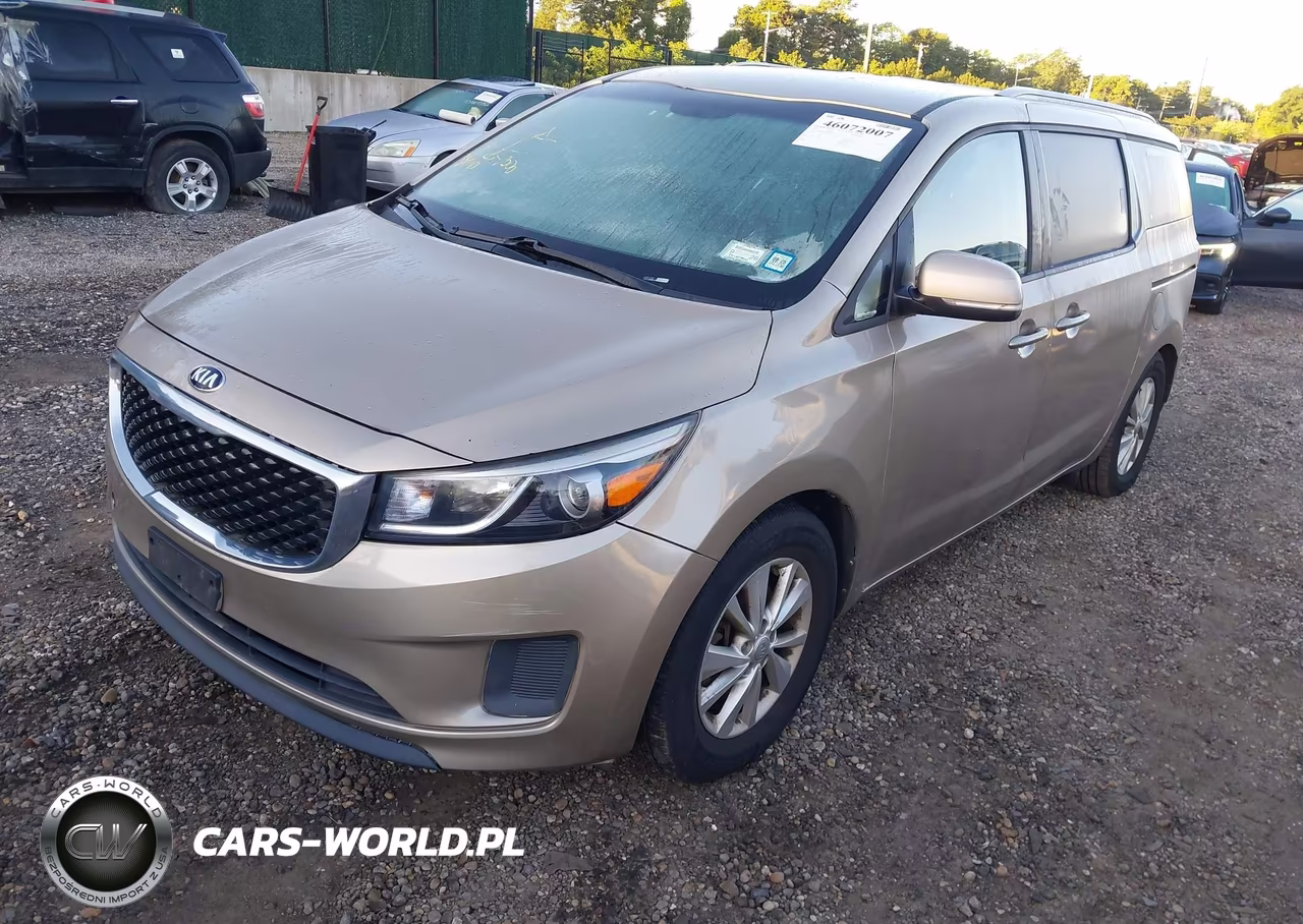 2015 Kia Sedona Lx VIN:KNDMB5C10F6072447 - 2