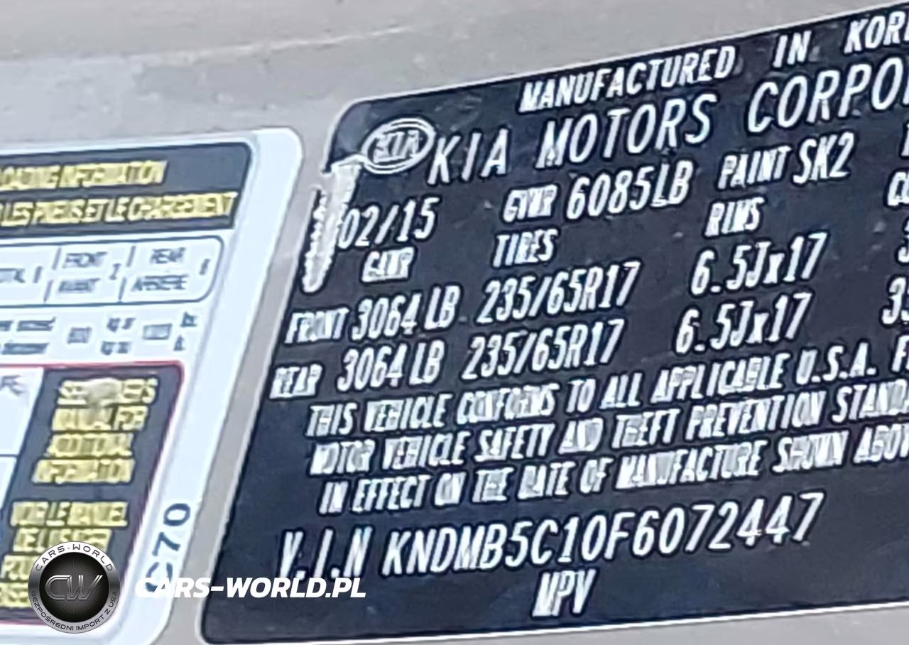 2015 Kia Sedona Lx VIN:KNDMB5C10F6072447 - 9